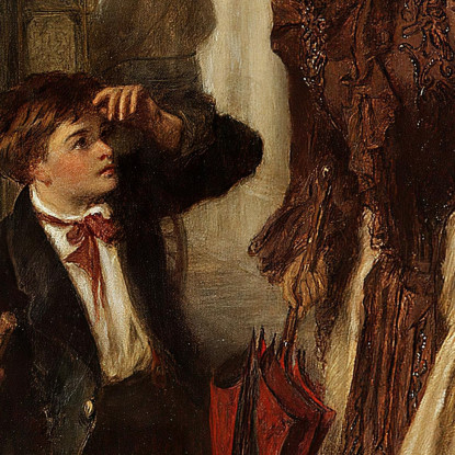 Lo Spazzino 2 William Powell Frith wpf17 quadro stampato su tela