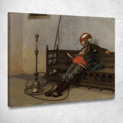 Capo Arnauta Jean-Léon Gérôme jlg36 quadro stampato su tela