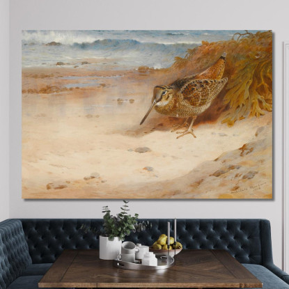 Affamati E Senza Casa Archibald Thorburn ath56 quadro stampato su tela