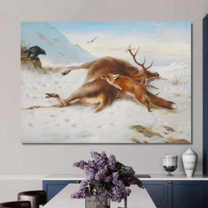 Non Per La Dispensa Archibald Thorburn ath70 quadro stampato su tela