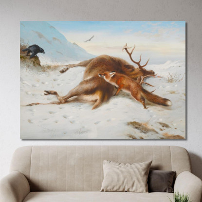 Non Per La Dispensa Archibald Thorburn ath70 quadro stampato su tela