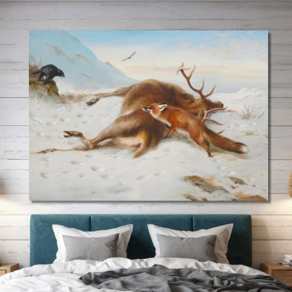 Non Per La Dispensa Archibald Thorburn ath70 quadro stampato su tela