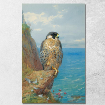 Pellegrino Ad Auchencairn Archibald Thorburn ath79 quadro stampato su tela