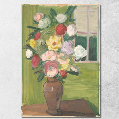 Bouquet Cyprián Majerník cmj5 quadro stampato su tela