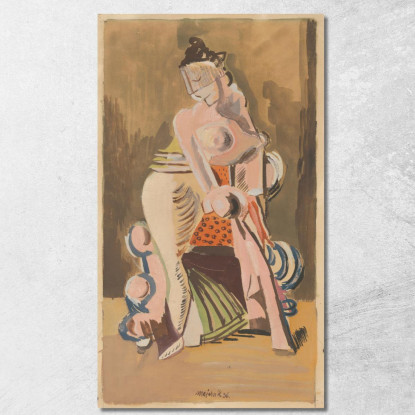 Vedova Cyprián Majerník cmj96 quadro stampato su tela