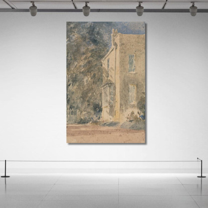 Greenfield House David Cox dcx18 quadro stampato su tela