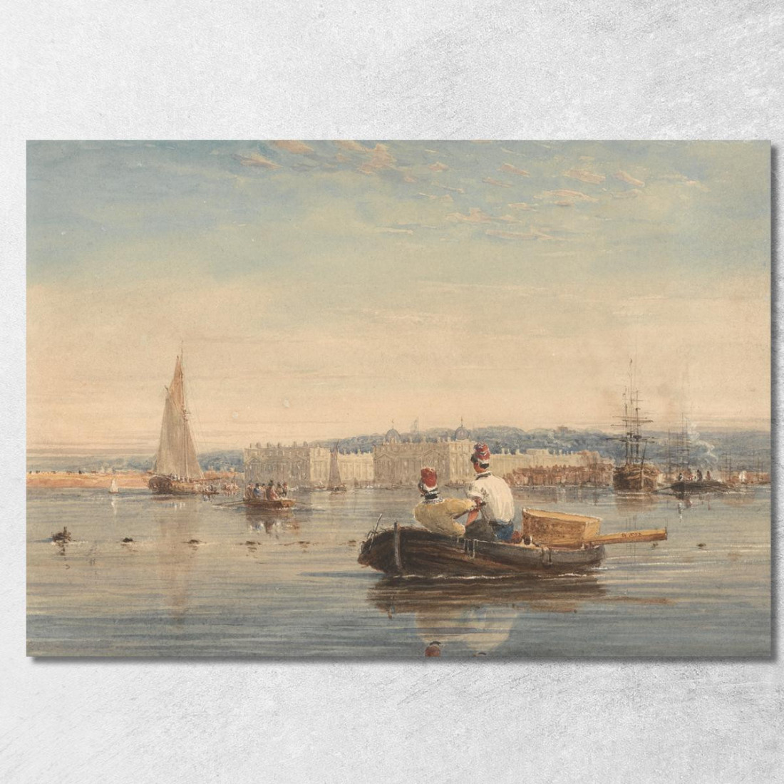 Greenwich David Cox dcx20 quadro stampato su tela
