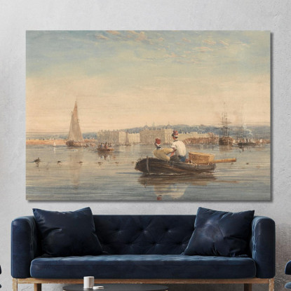 Greenwich David Cox dcx20 quadro stampato su tela