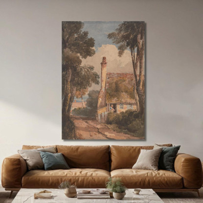 Harborne David Cox dcx22 quadro stampato su tela