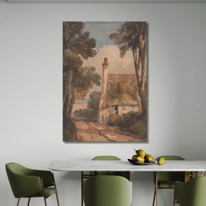 Harborne David Cox dcx22 quadro stampato su tela