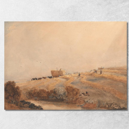Fienagione David Cox dcx23 quadro stampato su tela
