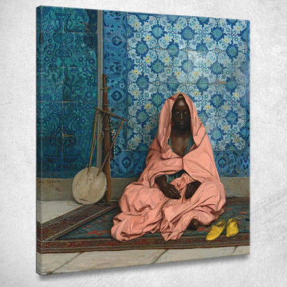 Il Bardo Oscuro Jean-Léon Gérôme jlg72 quadro stampato su tela
