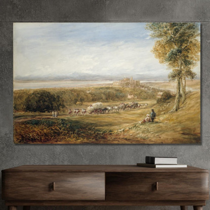Lancaster: Pace E Guerra David Cox dcx26 quadro stampato su tela