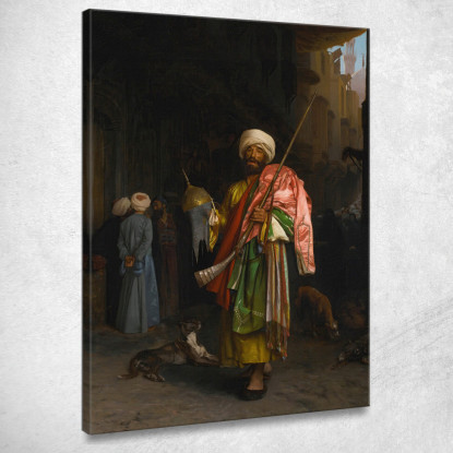 Mercante Di Strada Al Cairo Jean-Léon Gérôme jlg85 quadro stampato su tela