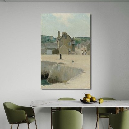 Vista Del Pueblo Eero Järnefelt ejr17 cuadro en lienzo