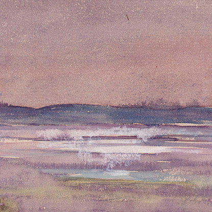 Paisaje De Lago O Marino Eero Järnefelt ejr19 cuadro en lienzo