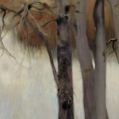 Orilla Del Lago Con Juncos 2 Eero Järnefelt ejr20 cuadro en lienzo