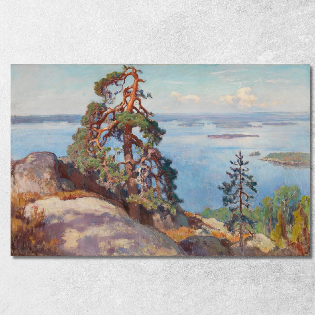 Paisaje De Koli Eero Järnefelt ejr22 cuadro en lienzo