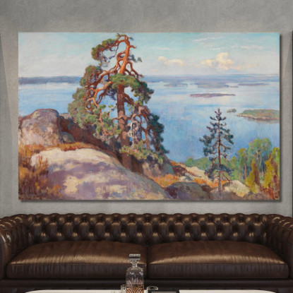 Paisaje De Koli Eero Järnefelt ejr22 cuadro en lienzo