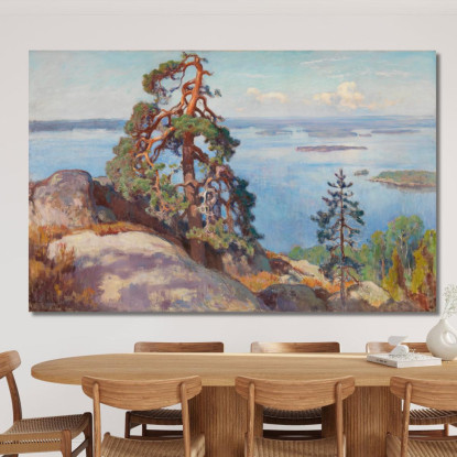 Paisaje De Koli Eero Järnefelt ejr22 cuadro en lienzo