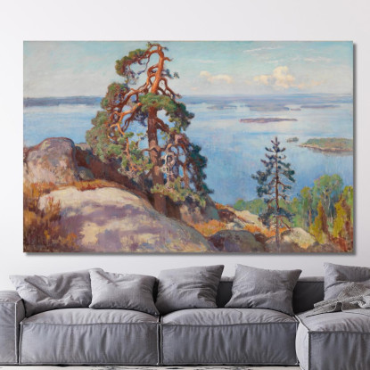 Paisaje De Koli Eero Järnefelt ejr22 cuadro en lienzo