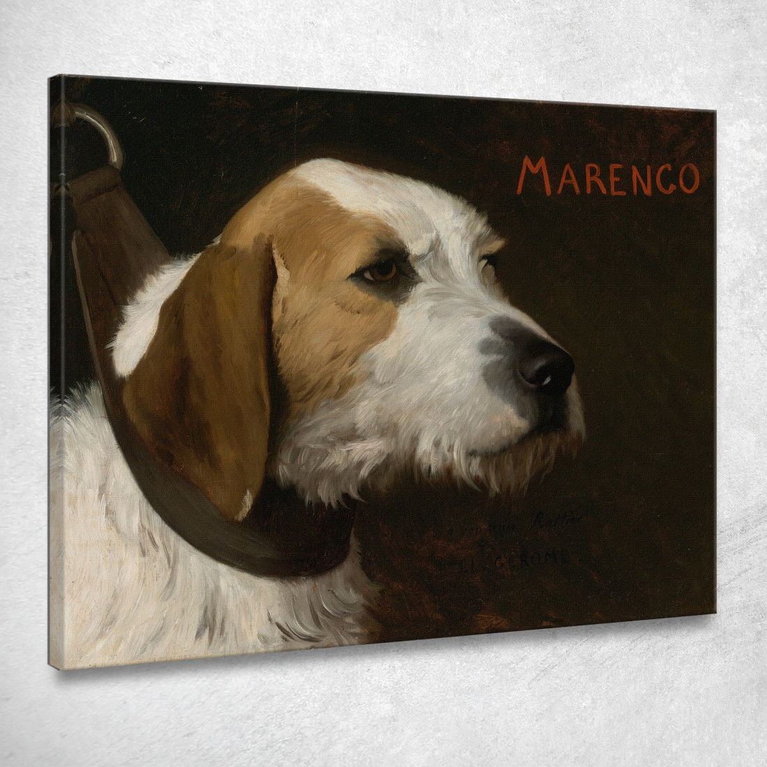 Marengo Jean-Léon Gérôme jlg86 quadro stampato su tela