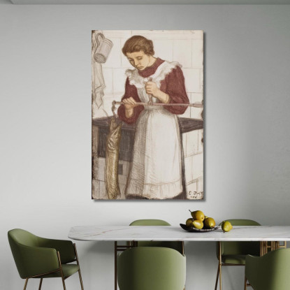 Pesando El Lucio 2 Eero Järnefelt ejr40 cuadro en lienzo