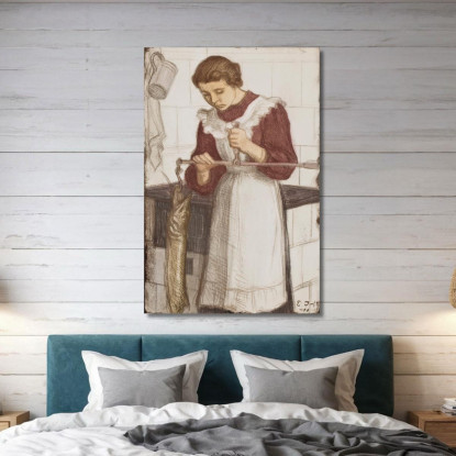 Pesando El Lucio 2 Eero Järnefelt ejr40 cuadro en lienzo