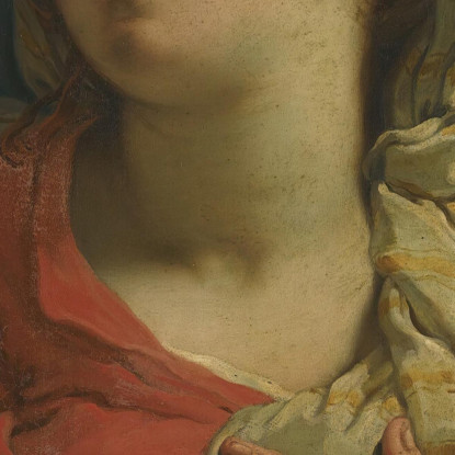 Madonna Annunciata Gaetano Gandolfi ggn7 quadro stampato su tela