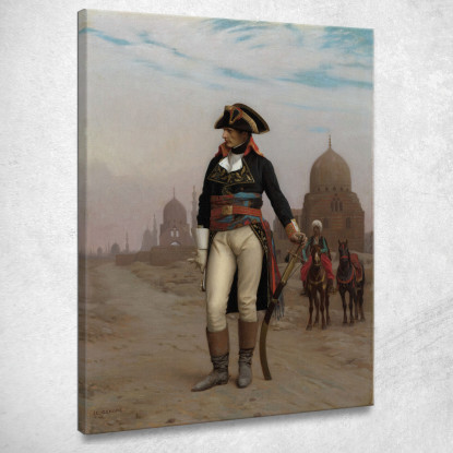 Napoleone In Egitto Jean-Léon Gérôme jlg90 quadro stampato su tela