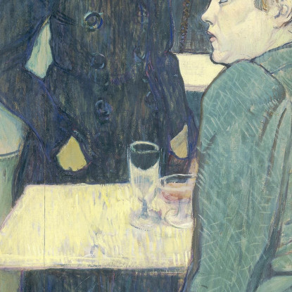 Un Angolo Del Moulin De La Galette Henri de Toulouse-Lautrec htl1 quadro stampato su tela