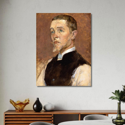 Albert René Grenier 1858-1925 Henri de Toulouse-Lautrec htl5 quadro stampato su tela