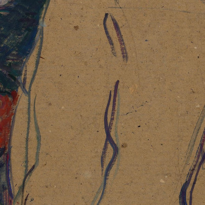 Alfred La Guigne Henri de Toulouse-Lautrec htl6 quadro stampato su tela