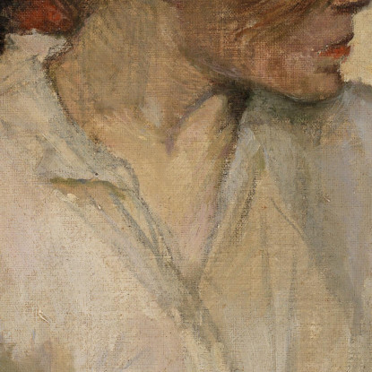 A Montrouge Rosa La Rouge Henri de Toulouse-Lautrec htl9 quadro stampato su tela