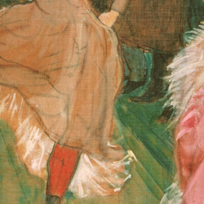 Al Moulin Rouge - La Danza Henri de Toulouse-Lautrec htl13 quadro stampato su tela