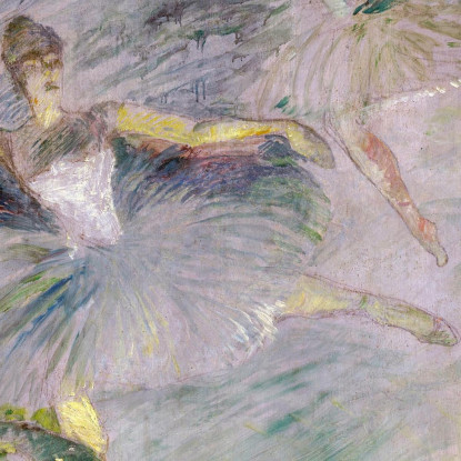 Ballerine Henri de Toulouse-Lautrec htl22 quadro stampato su tela