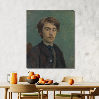 Emile Bernard Henri de Toulouse-Lautrec htl36 quadro stampato su tela