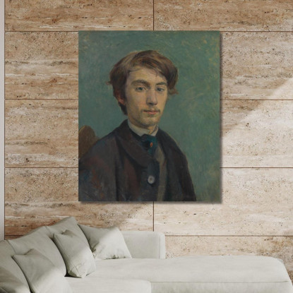 Emile Bernard Henri de Toulouse-Lautrec htl36 quadro stampato su tela