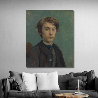 Emile Bernard Henri de Toulouse-Lautrec htl36 quadro stampato su tela