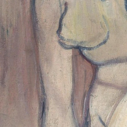 Donna Che Si Tira Su La Calza Henri de Toulouse-Lautrec htl39 quadro stampato su tela