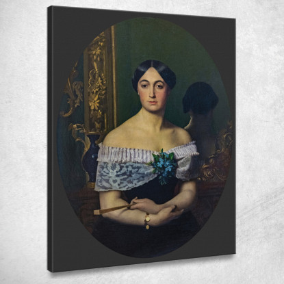 Ritratto Di Una Donna Jean-Léon Gérôme jlg96 quadro stampato su tela
