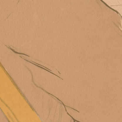 La Passeggera Del 54 Henri de Toulouse-Lautrec htl55 quadro stampato su tela