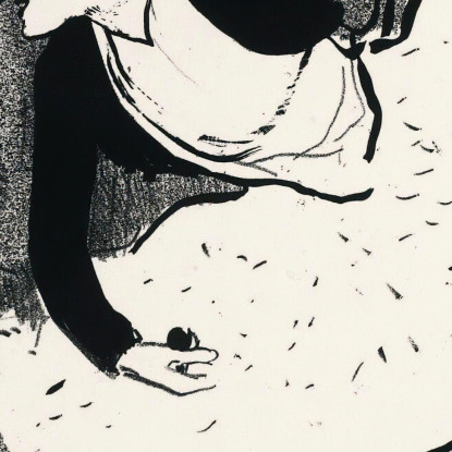 Il Caffè-Concerto Henri de Toulouse-Lautrec htl57 quadro stampato su tela