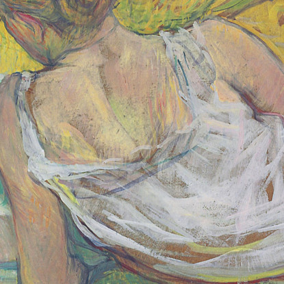 L'Abbandono - Le Due Amiche Henri de Toulouse-Lautrec htl61 quadro stampato su tela