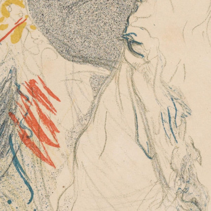 Napoleone Henri de Toulouse-Lautrec htl75 quadro stampato su tela