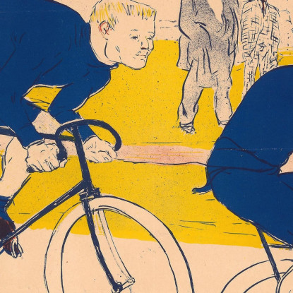 The Simpson Henri de Toulouse-Lautrec htl105 quadro stampato su tela