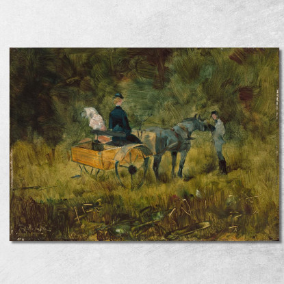 La Trappola Henri de Toulouse-Lautrec htl108 quadro stampato su tela