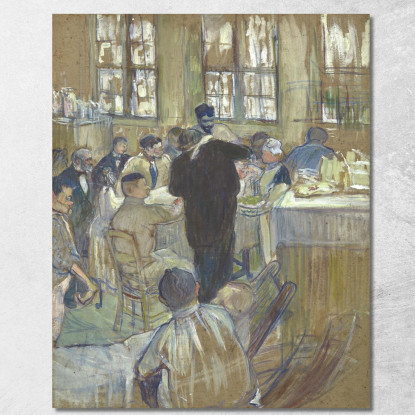 Un'Operazione Del Dottor Péan All'Hôpital International Henri de Toulouse-Lautrec htl110 quadro stampato su tela