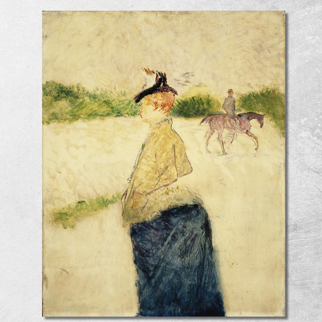 Émilie Henri de Toulouse-Lautrec htl115 quadro stampato su tela