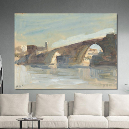 Un Ponte Hercules Brabazon Brabazon hbb1 quadro stampato su tela